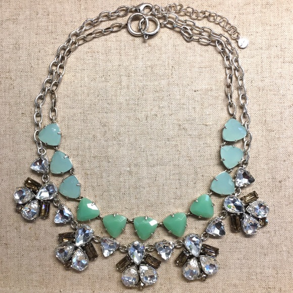 :: Stella & Dot🧞‍♂️Aqua Ombré Somervell Necklace - Picture 10 of 16